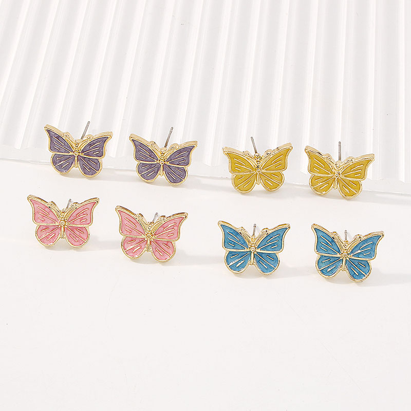Fashion Butterfly Earrings Simple And Small Personality Distributor