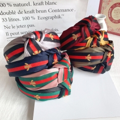 Korean Version Of High-grade Hair Accessories Simple Bee Fabric Knotted Manufacturer