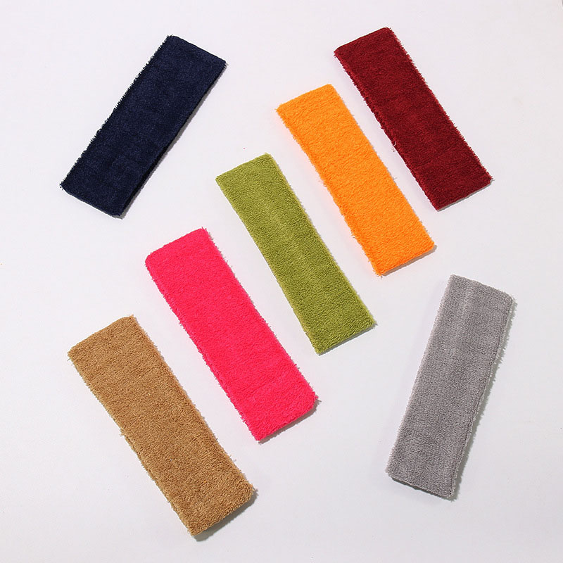 Pure Cotton Yoga Basketball Sports Sweat-absorbing Hair Bands Manufacturer