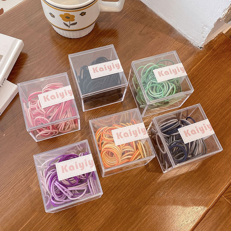 Wholesale 100 Cute Candy Color Hair Rope Ins Color