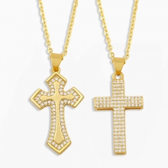 Wholesale Cross Pendant Necklace Female Collarbone Chain