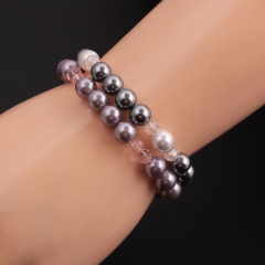 Fashion Simple Shell Pearl String Bracelets For Women Supplier