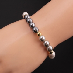 Shellfish Beads Copper Beads Ladies Bracelet String Bracelet Supplier