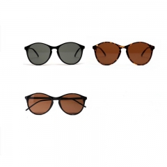 Wholesale Round Sunglasses Glasses Frame Simple Transparent Frame Sunglasses Vendors