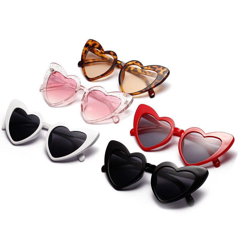 Five Flowers Horse Pink Love Sunglasses Big Peach Heart Sunglasses Manufacturer