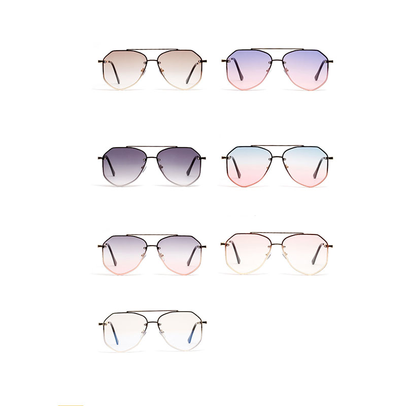 Wholesale Color Sunglasses Retro Toad Mirror Metal Trend Glasses Vendors