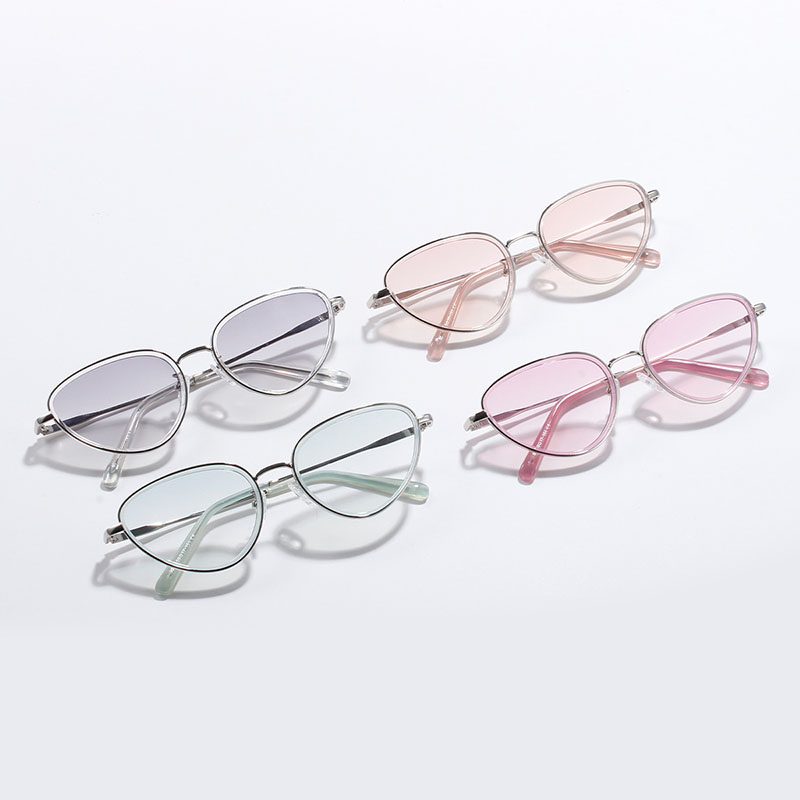 Wholesale Summer Candy Color Color Sunglasses Popular Fashion Retro Sunglasses Vendors