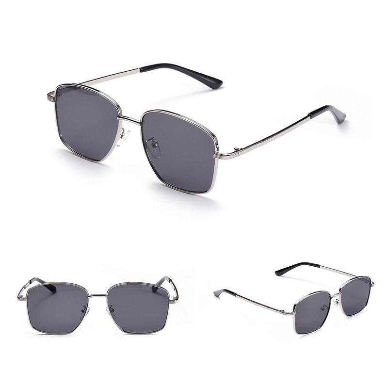 Wholesale Full Metal Box Sunglasses Small Frame Retro Sunglasses Glasses Vendors