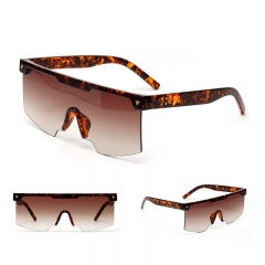 Wholesale Sports Models One Piece Rimless Sunglasses Vendors