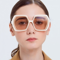 Wholesale Frame Fashion Trend Sunglasses Retro Rhombus Sunglasses  Frame Glasses Vendors