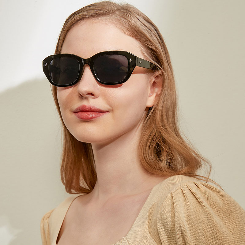 Sun Protection Adult Fashion Full Frame Sunglasses Round Face Small Frame Sunglasses Distributor