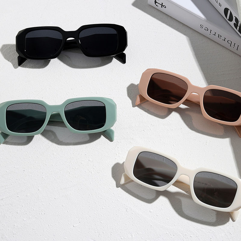 Square Diamond Polygonal Frame Sunglasses Multicolor Sunglasses Distributor