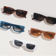 Square Small Frame Colorful Trendy With Sunglasses Summer Sunglasses Manufacturer