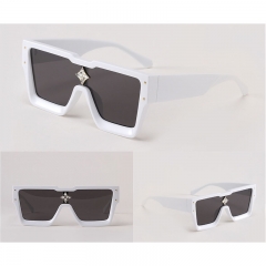 Large Square Diamond Frame Large Face Thin Sunglasses Multicolor Sunglasses Distributor