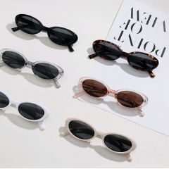 Small Frame Oval Tortoiseshell Transparent Frame Cat Eye Sunglasses Distributor