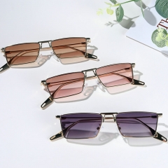 Personalized Physical Shooting Sunglasses Small Face Frame Hong Kong Style Sunglasses Distributor