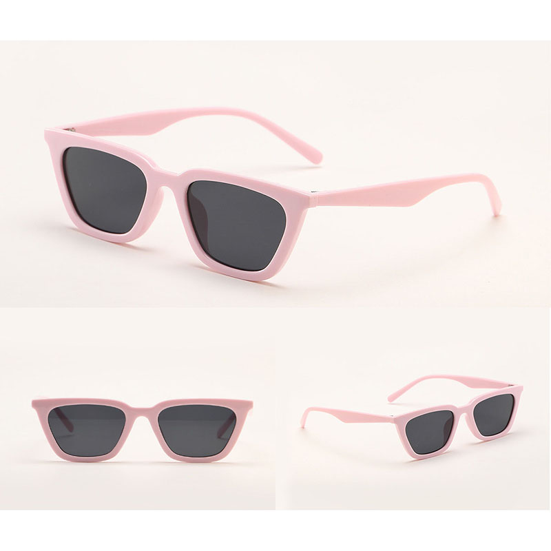 Square Small Frame Pink Personality Cute Outdoor Travel Sunglasses Manufacturer