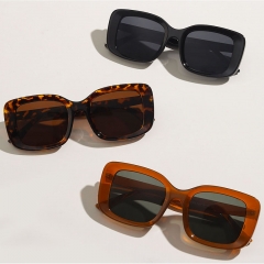 Square Large Frame Colorful Fashion Section Sunglasses Sunglasses Manufacturer