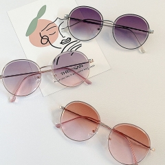 Metal Round Diamond Cut Spot Color Sunglasses Sunglasses Manufacturer