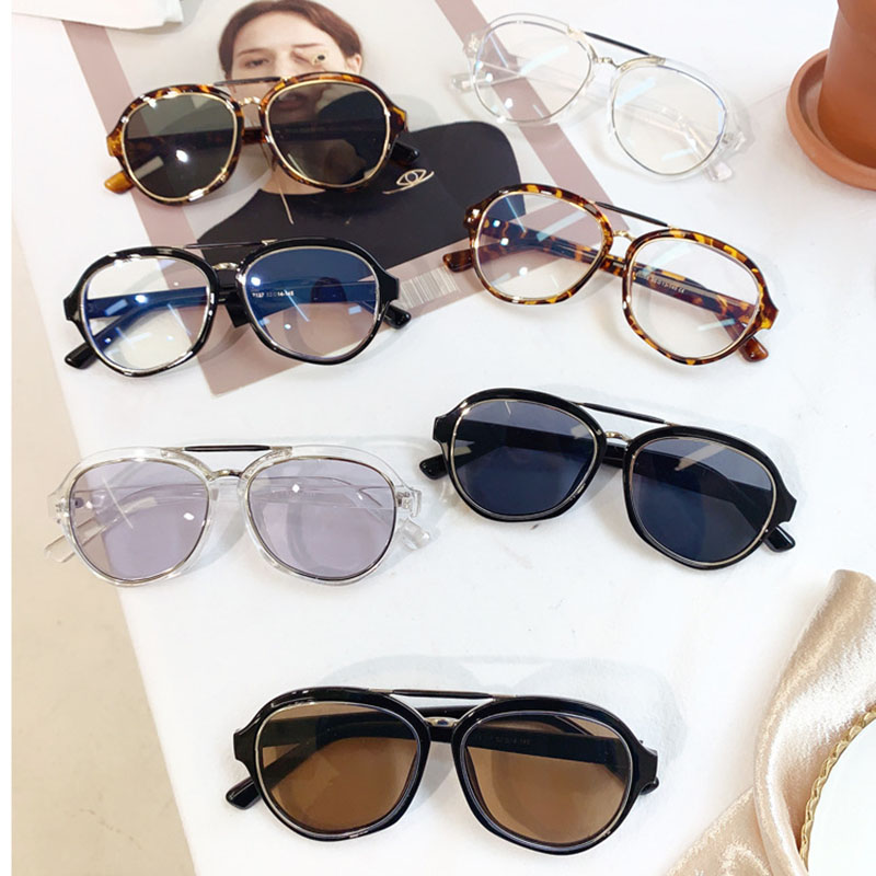 Fashion Retro Round Sunglasses Men And Women Couples Sunglasses Anti-blue Light Glasses Manufacturer