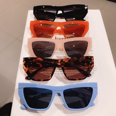 Sunglasses Retro Cat Eye Hip-hop Bungee Black Sunglasses Simple Quirky Glasses Distributor