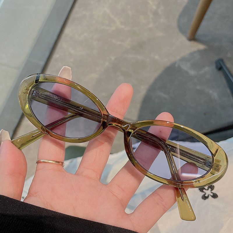Korean Version Of Fashion Sunglasses Female Retro Small Frame Trendy Decorative Hundred Glasses Distributor