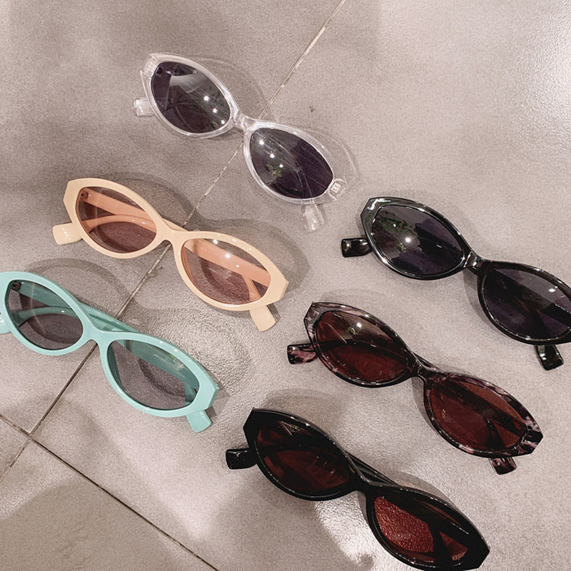 Fashion Oval Small Frame Sunglasses Retro European And American Sunglasses Distributor