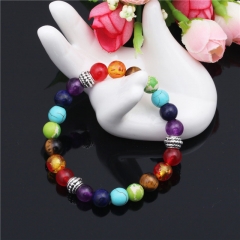 Wholesale Colorful Agate Tiger Eye 8mm Bracelet Vendors