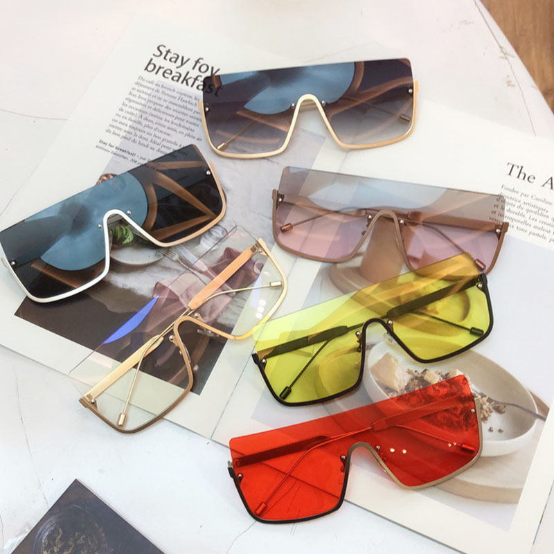 One-piece Windproof Hip-hop Sunglasses Distributor