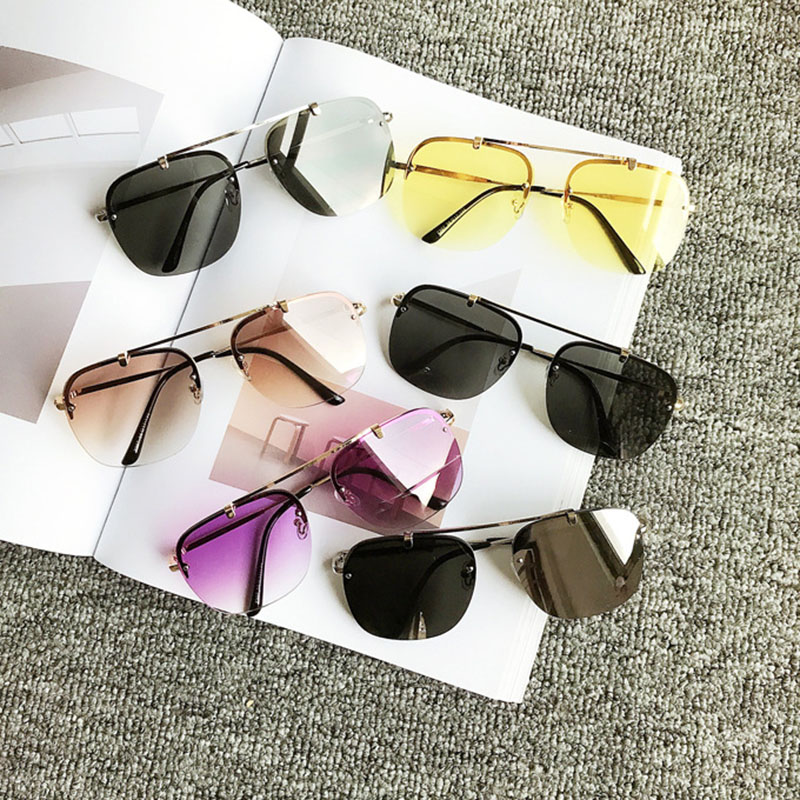 Retro Sunglasses Metal Frame Marine Piece Transparent Night Vision Goggles Distributor