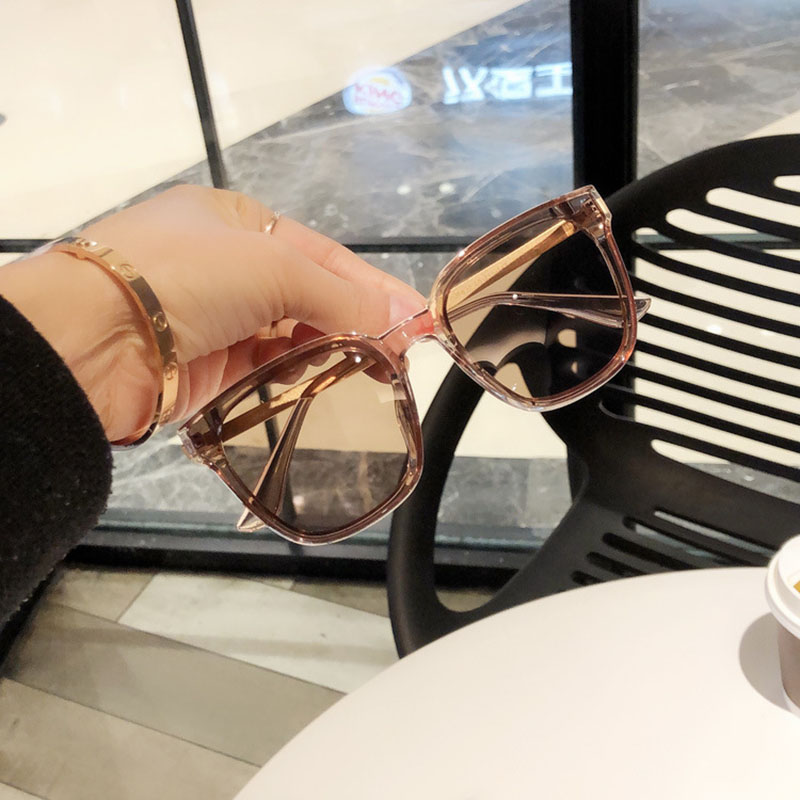 Fashion Large Frame Square Sunglasses Transparent Glasses Distributor
