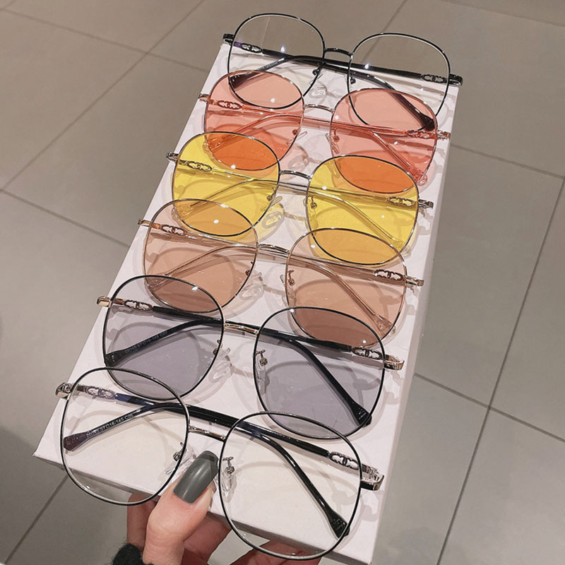 Retro Metal Frame Hip-hop Sunglasses Round Distributor