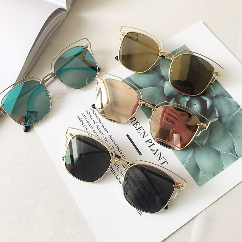 Myopic Retro Beach Metal Sunglasses Box Distributor