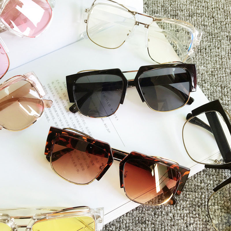 Metal Transparent Color Near-sighted Tide Sunglasses Distributor