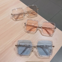 Wholesale Large Frame Square Simple Fashion Letters Sunglasses Vendors