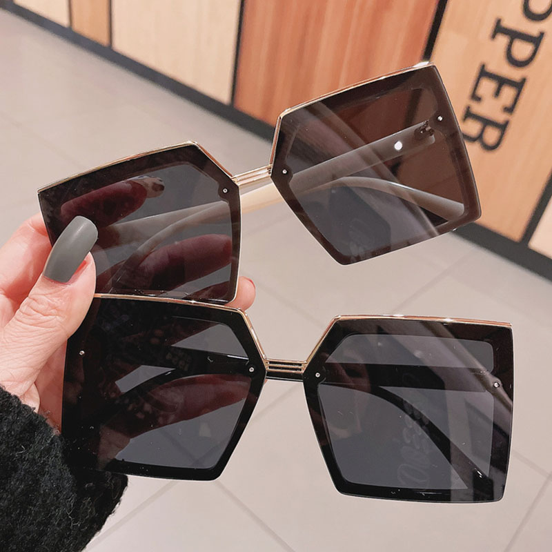 Large Frame Uv Protection Fashion Simple Sunglasses Distributor