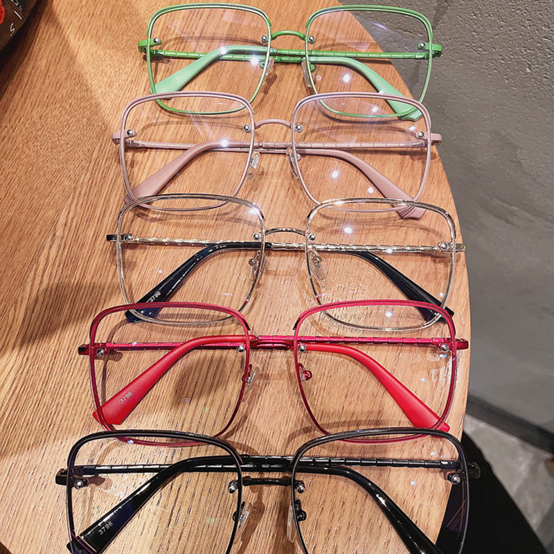 Wholesale Fashion Box Flat Mirror Glasses Frame Vendors