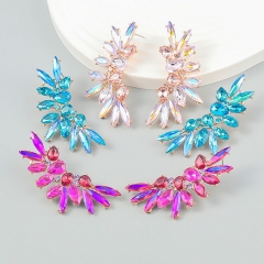 Wholesale Exaggerated Earrings Wing Shape Simple Fashion Models Earrings Bohemian