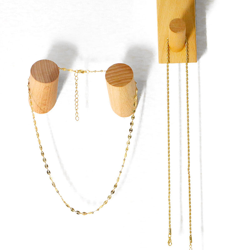 Wholesale Twist Chain Necklace Simple