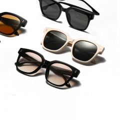 Square Studded Fashion Sunglasses Female Sunglasses Male Manufacturer