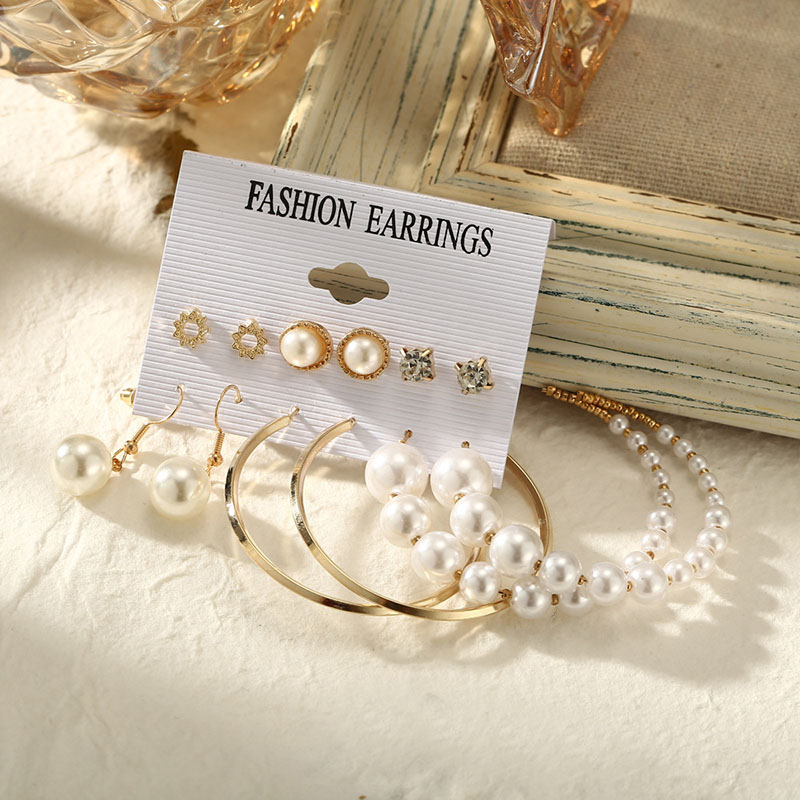 Personalized Acrylic Pearl Tassel Earring Set Distributor