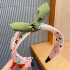 Children's Bow Thin Section Of Non-slip Polka Dot Hair Band Manufacturer