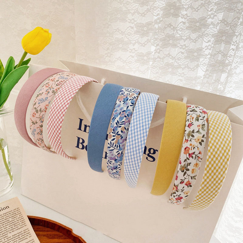 French Broken Flower Headband  Hair Band Wash Face Cute Manufacturer