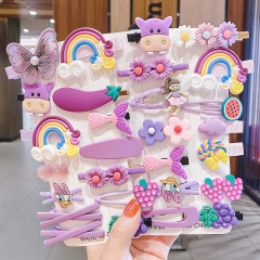 Children's Rainbow Hair Clips Manufacturer