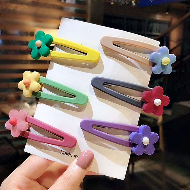 Flower Side Clips Colorful BB Clip Hair Clip Manufacturer