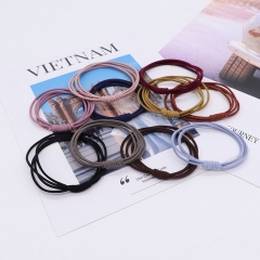 Leather Band Hair Rope Small Fresh Hair Band Manufacturer