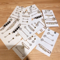 Brooch Pearl Small Pins Match Sweater Accessories Supplier