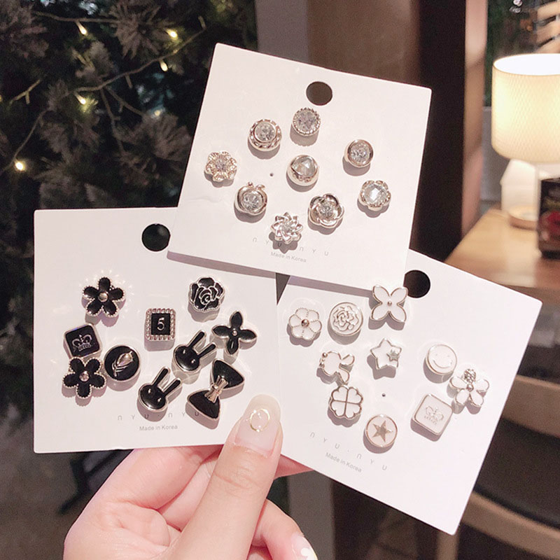 Pearl Brooch Simple Anti-walking Hundred Cute Badge Supplier