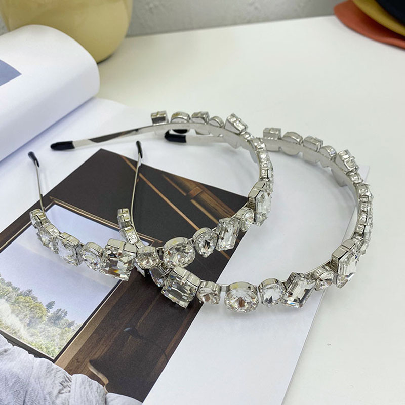 Baroque Full Of Diamonds Hair Band Alloy Headband Simple Supplier