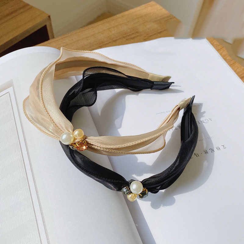 Super Fairy Sen System Organza Pearl Hair Band Supplier